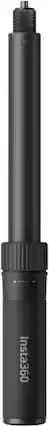 Front. Insta360 - 47.2" Bullet Time Selfie Stick 2.0 - Monopod - Black.