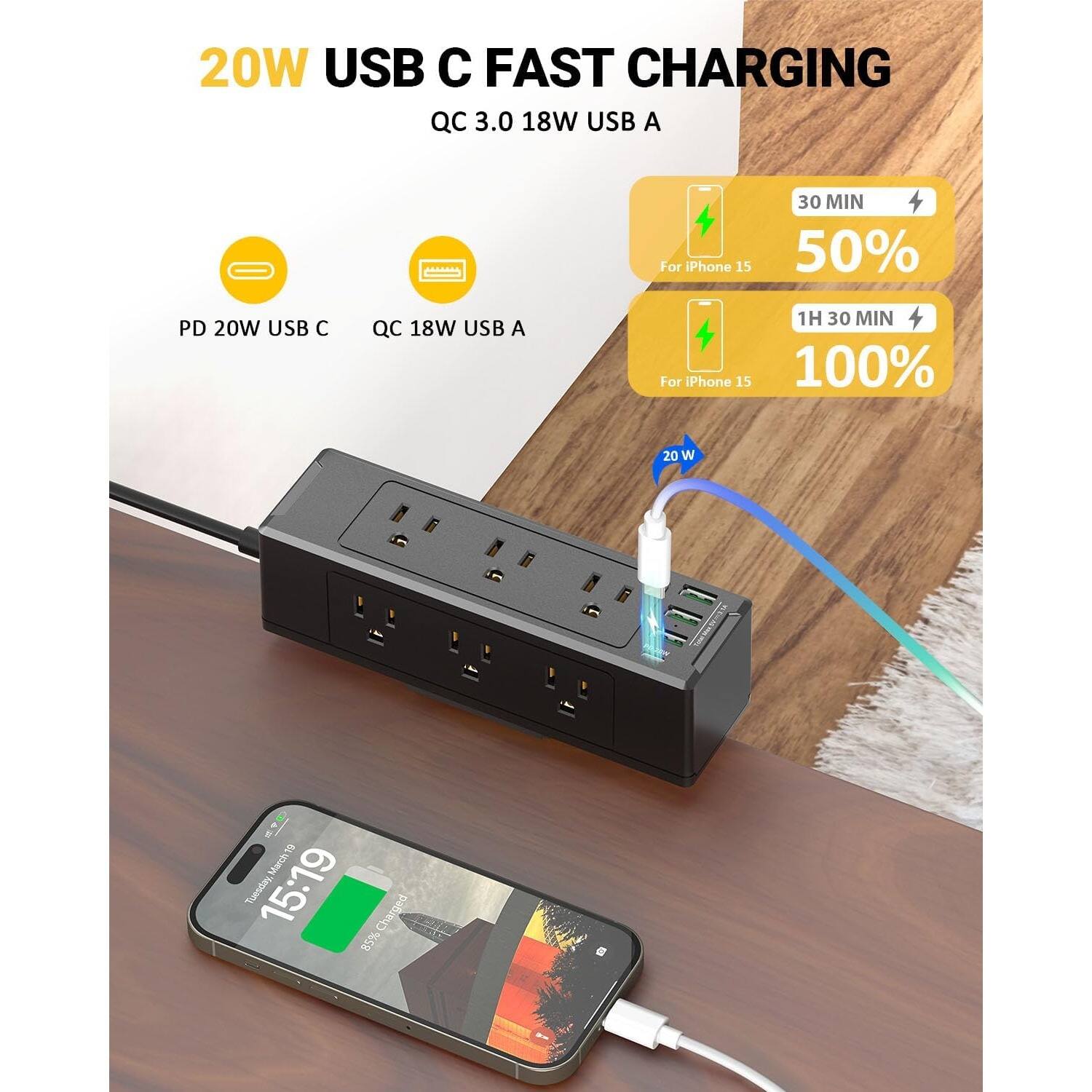 20W USB C FAST CHARGING  
QC 3.0 18W USB A  

PD 20W USB C  
QC 18W USB A  

For iPhone 15  
30 MIN 50%  
1H 30 MIN 100%  

20W USB C FAST CHARGING  
QC 3.0 18W USB A  

PD 20W USB C  
QC 18W USB A  

For iPhone 15  
30 MIN 50%  
1H 30 MIN 100%  

20W USB C FAST CHARGING  
QC 3.0 18W USB A  

PD 20W USB C  
QC 18W USB A  

For iPhone 15  
30 MIN 50%  
1H 30 MIN 100%  

20W USB C FAST CHARGING  
QC 3.0 18W USB A  

PD 20W USB C  
QC 18W USB A  

For iPhone 15  
30 MIN 50%  
1H 30 MIN 100%  

20W USB C FAST CHARGING  
QC 3.0 18W USB A  

PD 20W USB C  
QC 18W USB A  

For iPhone 15  
30 MIN 50%  
1H 30 MIN 100%  

20W USB C FAST CHARGING  
QC 3.0 18W USB A  

PD 20W USB C  
QC 18W USB A  

For iPhone 15  
30 MIN 50%  
1H 30 MIN 100%  

20W USB C FAST CHARGING  
QC 3.0 18W USB A  

PD 20W USB C  
QC 18W USB A  

For iPhone 15  
30 MIN 50%  
1H 30 MIN 100%  

20W USB C FAST CHARGING  
QC 3.0 18W USB A  

PD 20W USB C  
QC 18W USB A  

For iPhone 15  
30 MIN 50%  
1H 30 MIN 100%  

