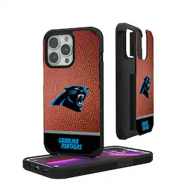 Keyscaper - NFL - Carolina Panthers iPhone Rugged Wordmark Design Case - 15 - Multicolor