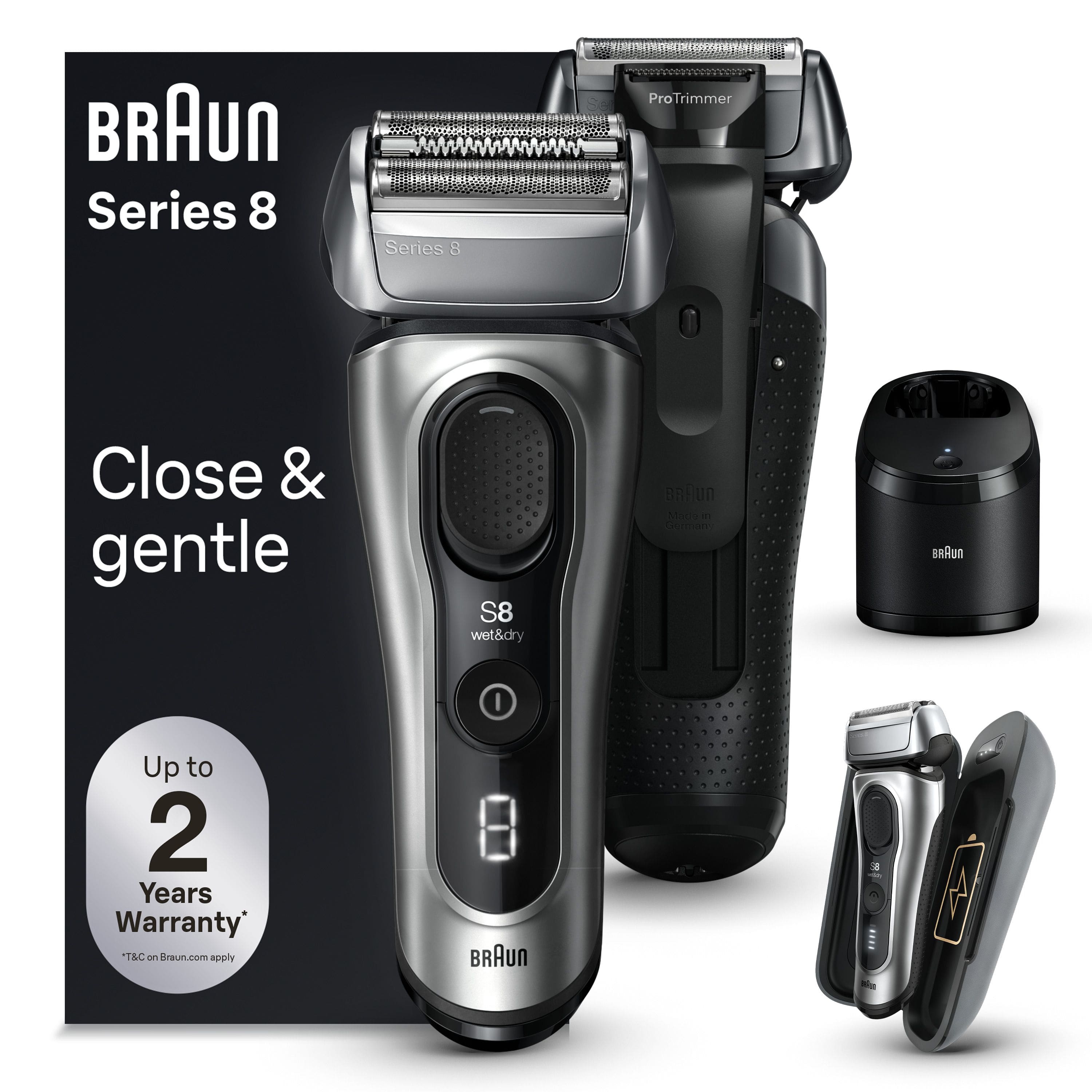 Braun Series 8 Electric Shaver with 5 in 1 SmartCare Center