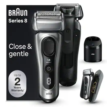 BRAUn Series 8
Close & gentle
S8 wet&dry
Up to 2 Years Warranty*
T&C on Braun.com apply
ProTrimmer
BRAUn
Made in Germany
BRAUn