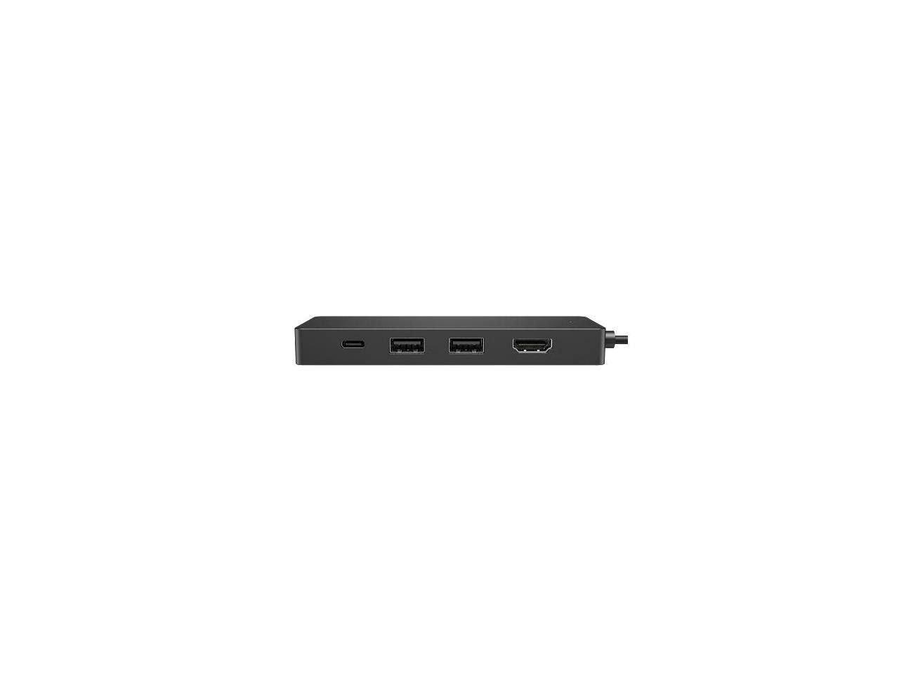 Alt View 7. HP - HP USB-C Travel Hub G3 (86S97UT).