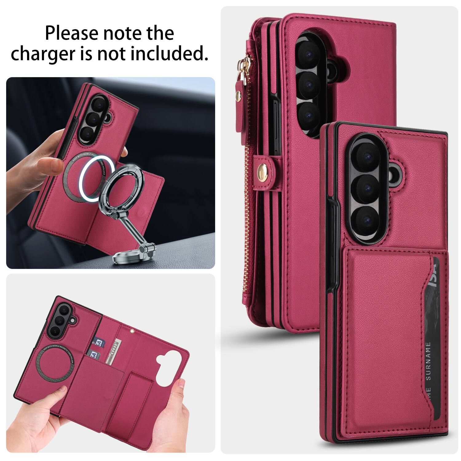 Please note the charger is not included.