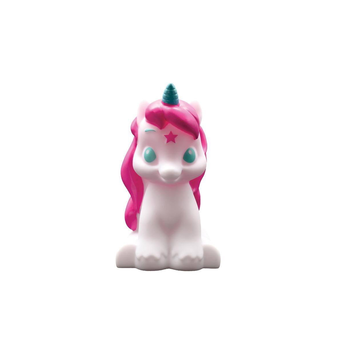 Alt View 2. Lexibook - Unicorn 3D design color change pocket night light Approx. 13cm.
