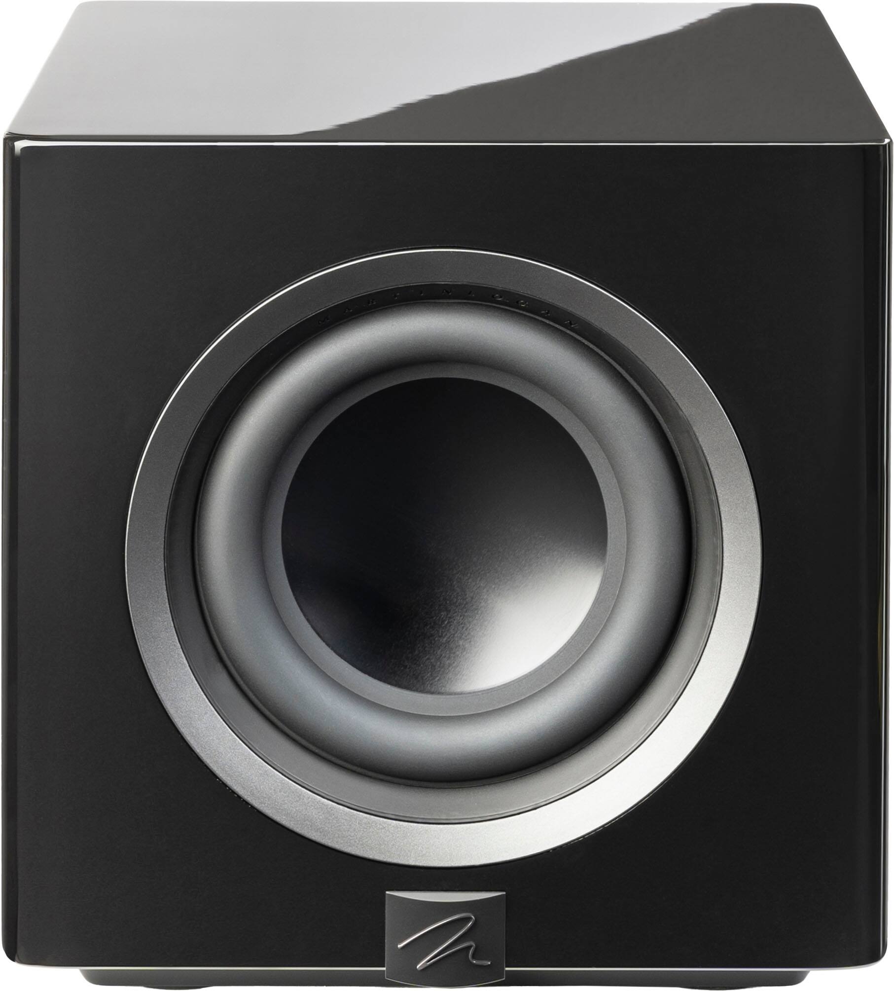 Alt View 11. MartinLogan - Abyss 8, 8” Hybrid, Powered Subwoofer, with Magnitude MT-1kW Amplifier, Sub Control App, and Wireless Built-In - Gloss Black.
