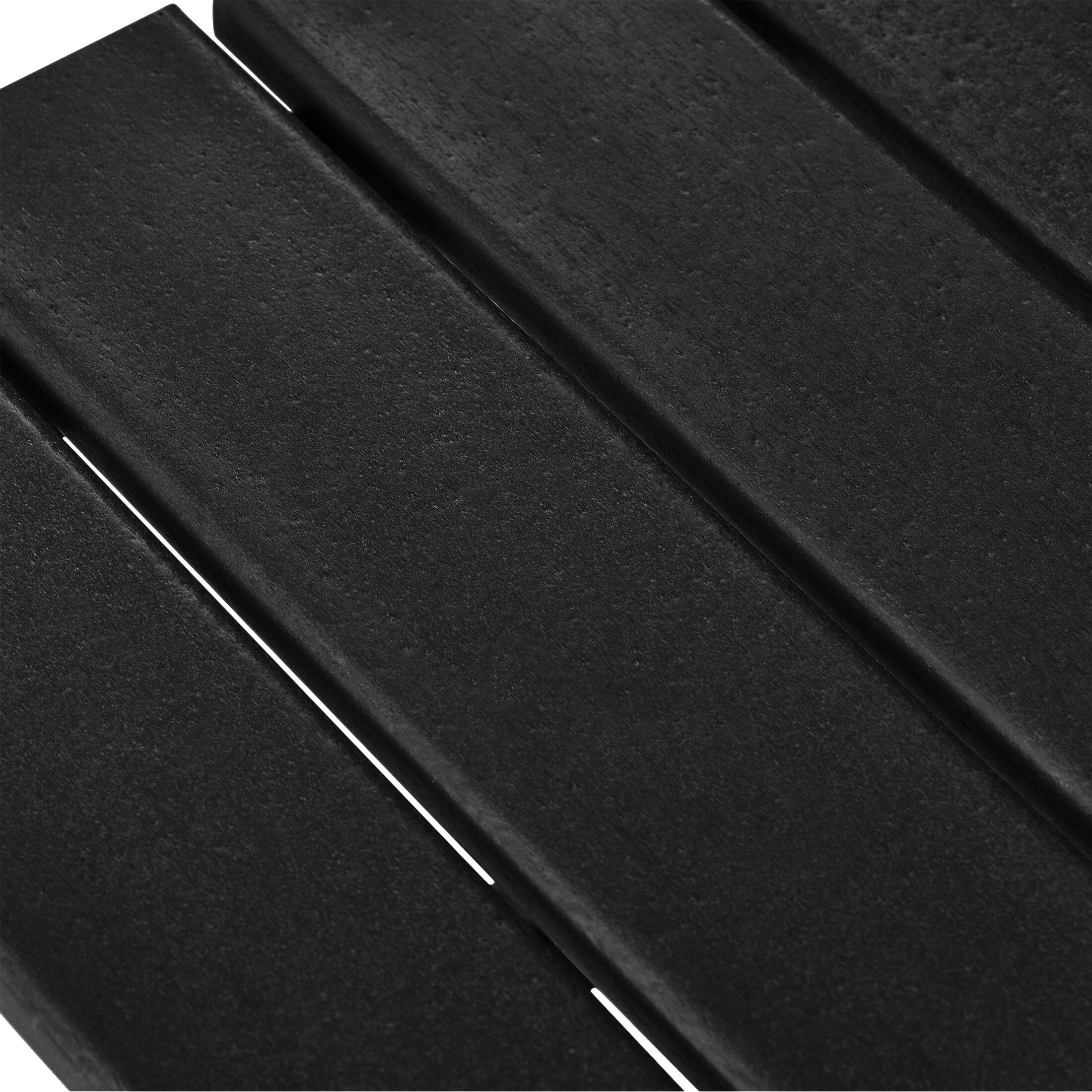 Alt View 6. WestinTrends - WestinTrends Malibu 14" square outdoor Side table for Adirondack chair - Black.