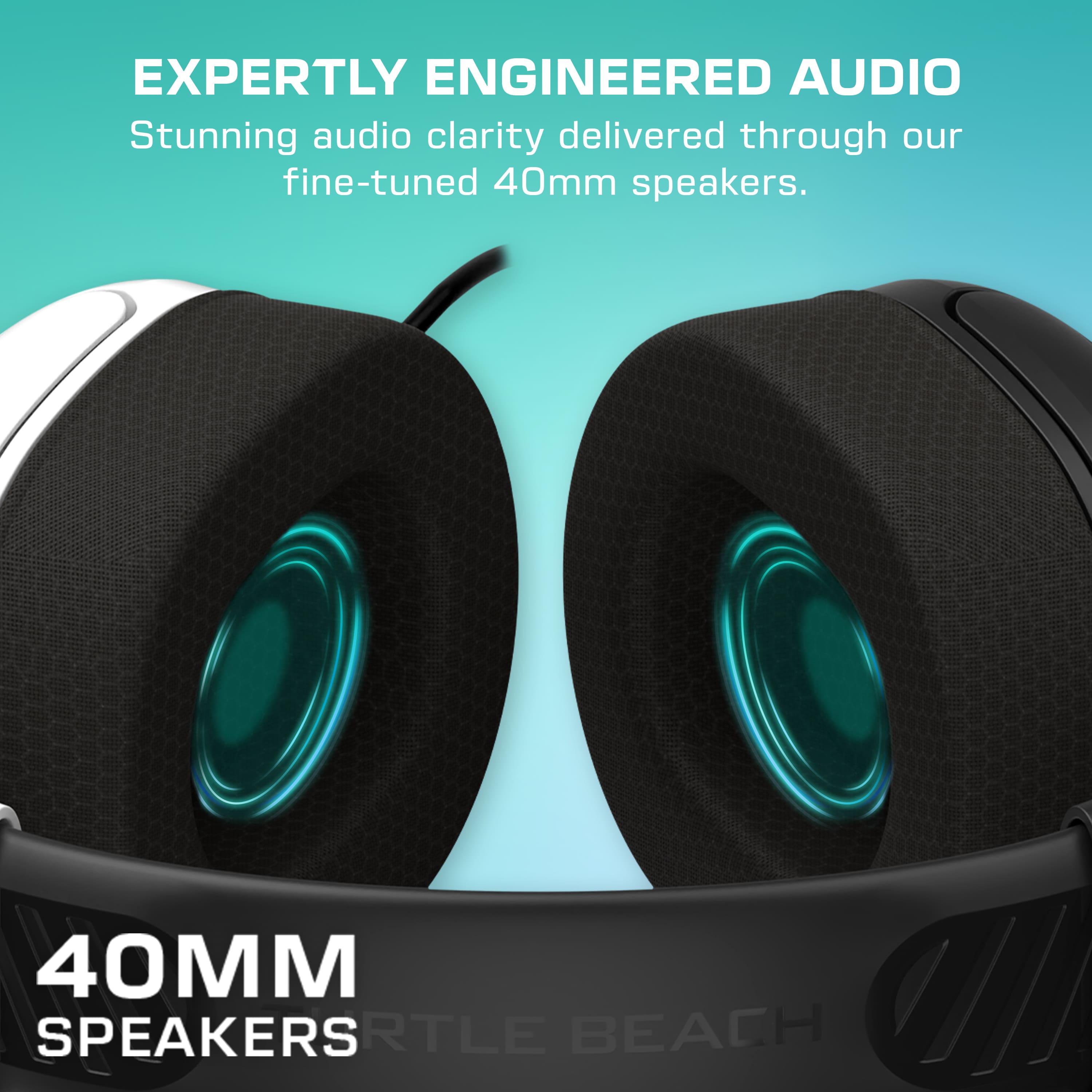 Expertlly Engineered Audio: Stunning audio clarity delivered through our fine-tuned 40mm speakers.