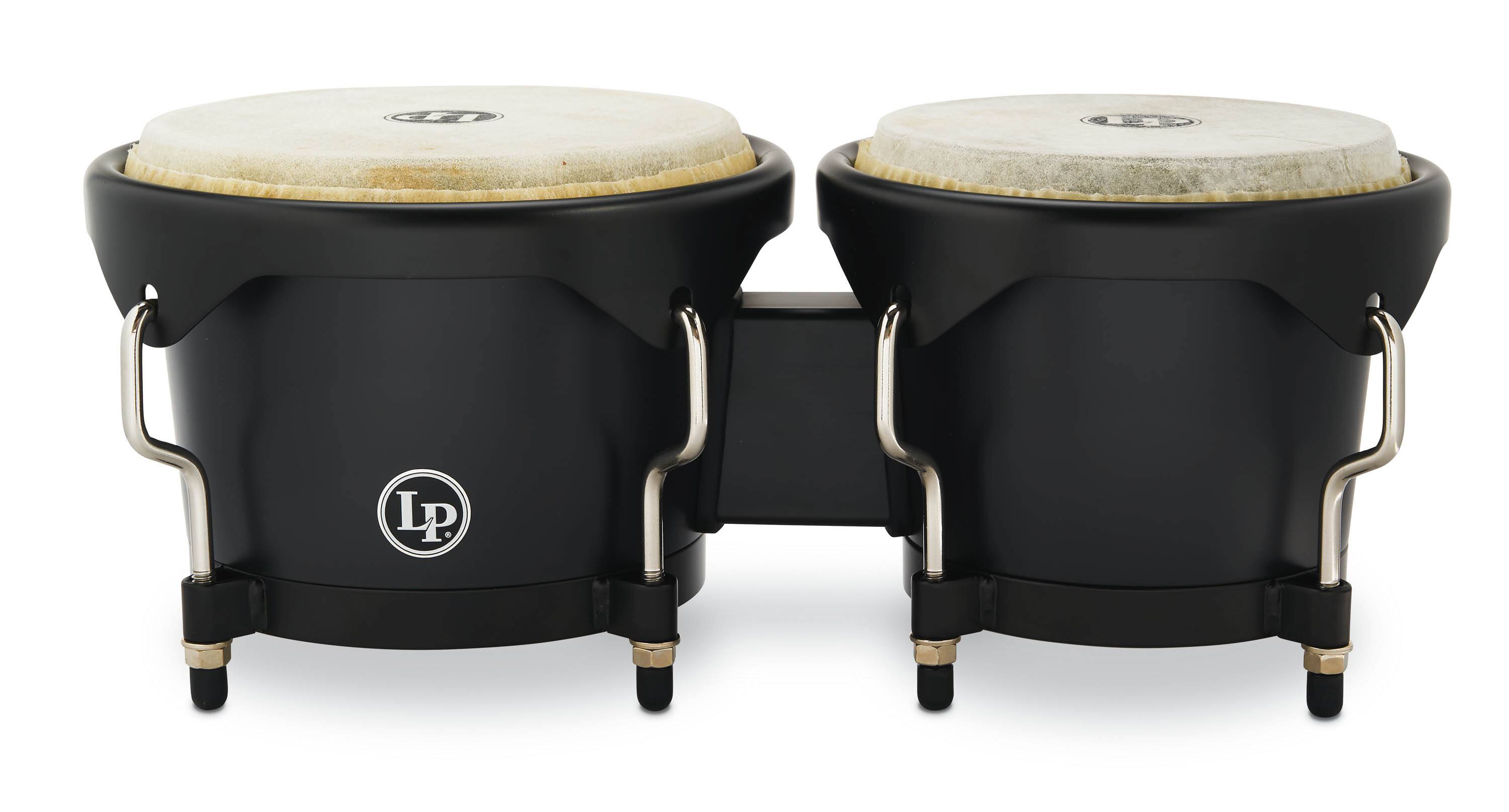 Angle. Latin Percussion - Discovery 6-1/4" & 7-1/4" Bongos.