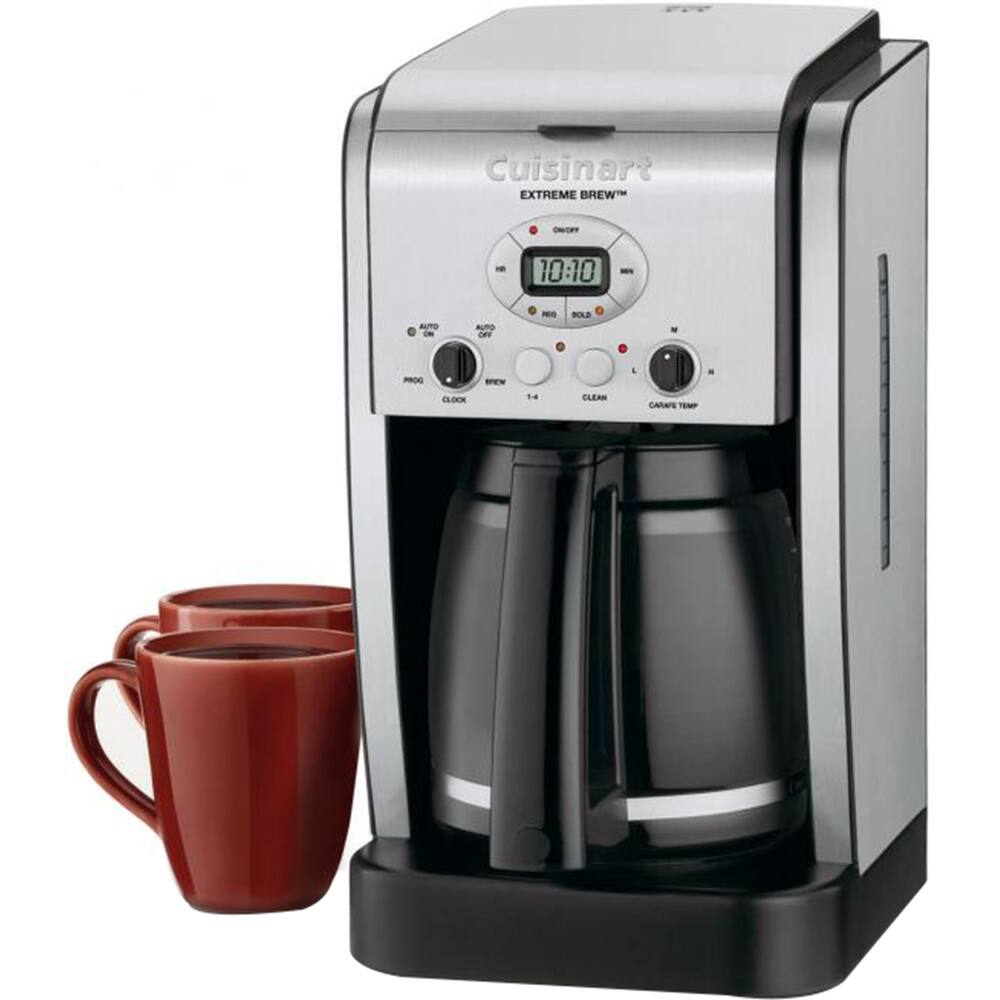 Cuisinart EXTREME BREW™  
10:10  
AUTO ON/OFF  
PRO  
BOLD  
CLOCK  
CLEAN  
CARAFE TEMP