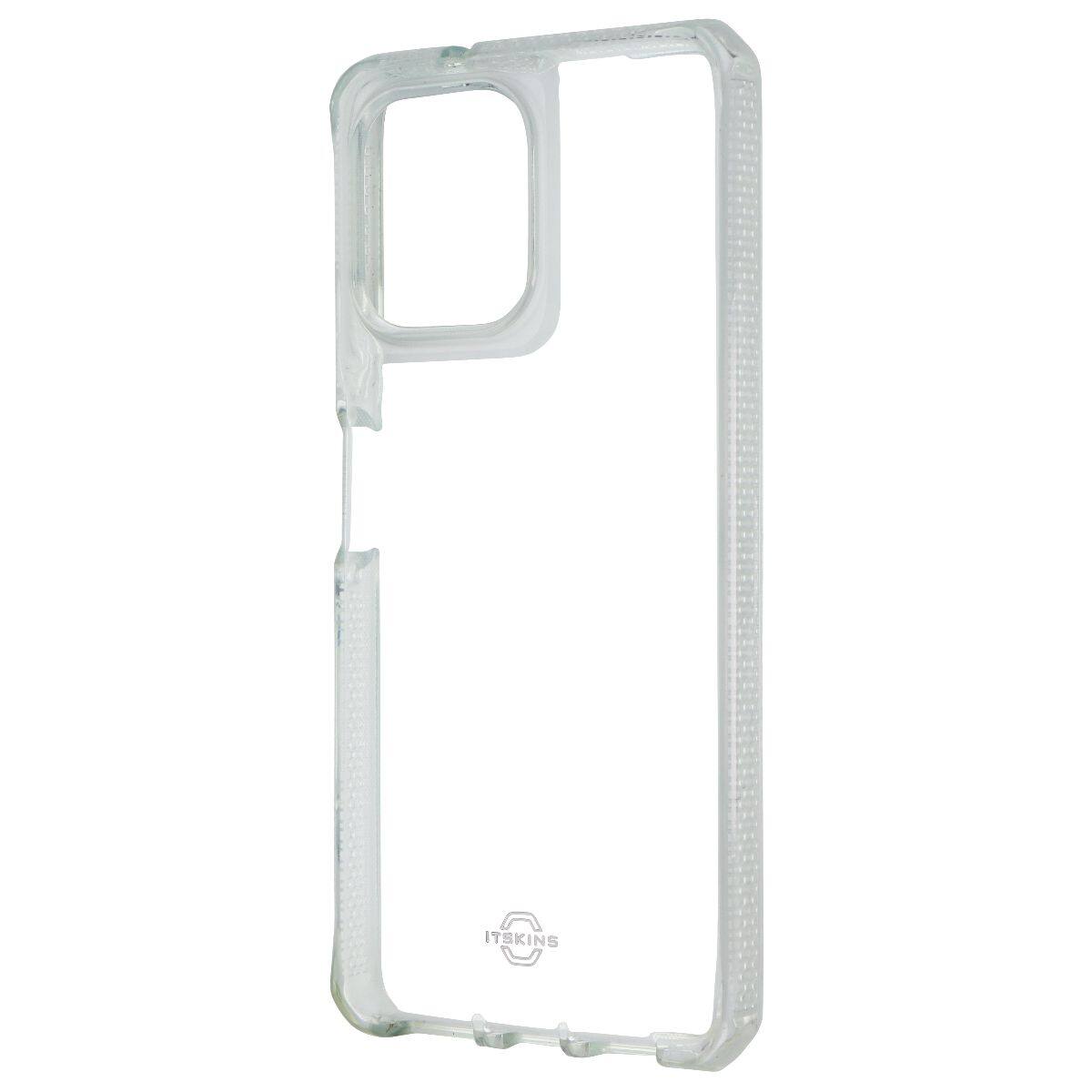 Front. Itskins - ITSKINS Spectrum_R // Clear Case - Motorola Moto G Power (2025) - Transparent - Clear.