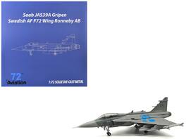 Saab JAS 39A Gripen Fighter Aircraft "Cat’s Paw Livery" (2006) Swedish Air Force 1/72 Diecast Model by Aviation 72