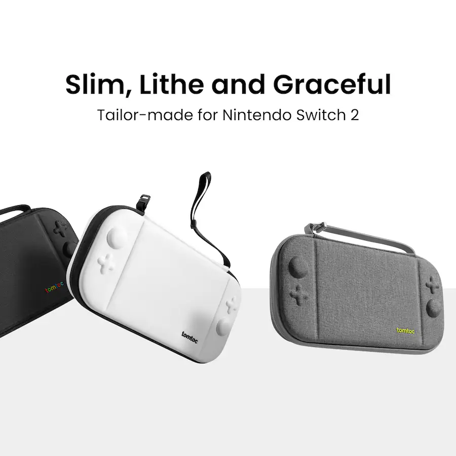 Tomtoc Switch/case tomtoc Slim Carrying Case for Nintendo Switch 2 Model 2025, Odorless ...