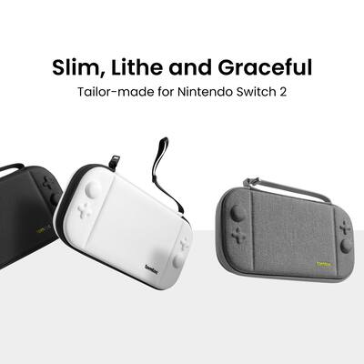 tomtoc Slim Carrying Case for Nintendo Switch 2 Model 2025 tomtoc Slim Carrying Case for Nintendo Switch 2 Model 2025