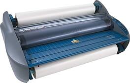 GBC - HeatSeal Pinnacle EZLoad Thermal Laminator, 27" Width - Blue/Gray