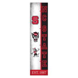 Fan Creations - NC State Wolfpack 6" x 24" Progression Wood Sign - Multicolor