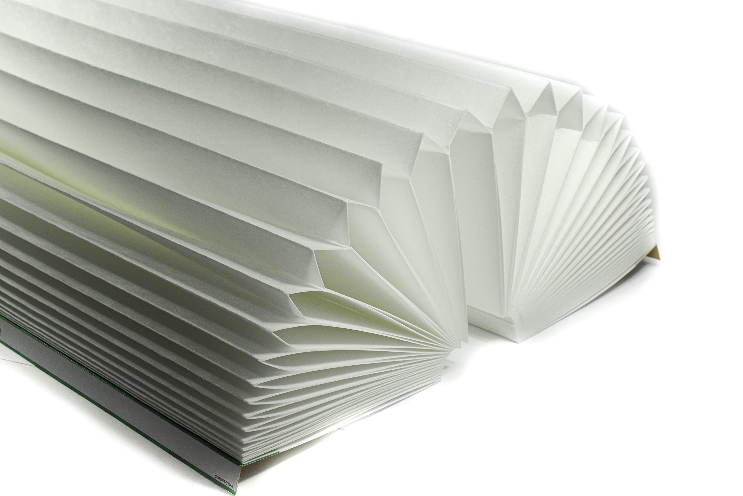 Angle. HQRP - Whole House Air Purifier Filter 2-Pack MERV 11 20 x 25 x 6 for Aprilaire Space Gard 2200 2250.