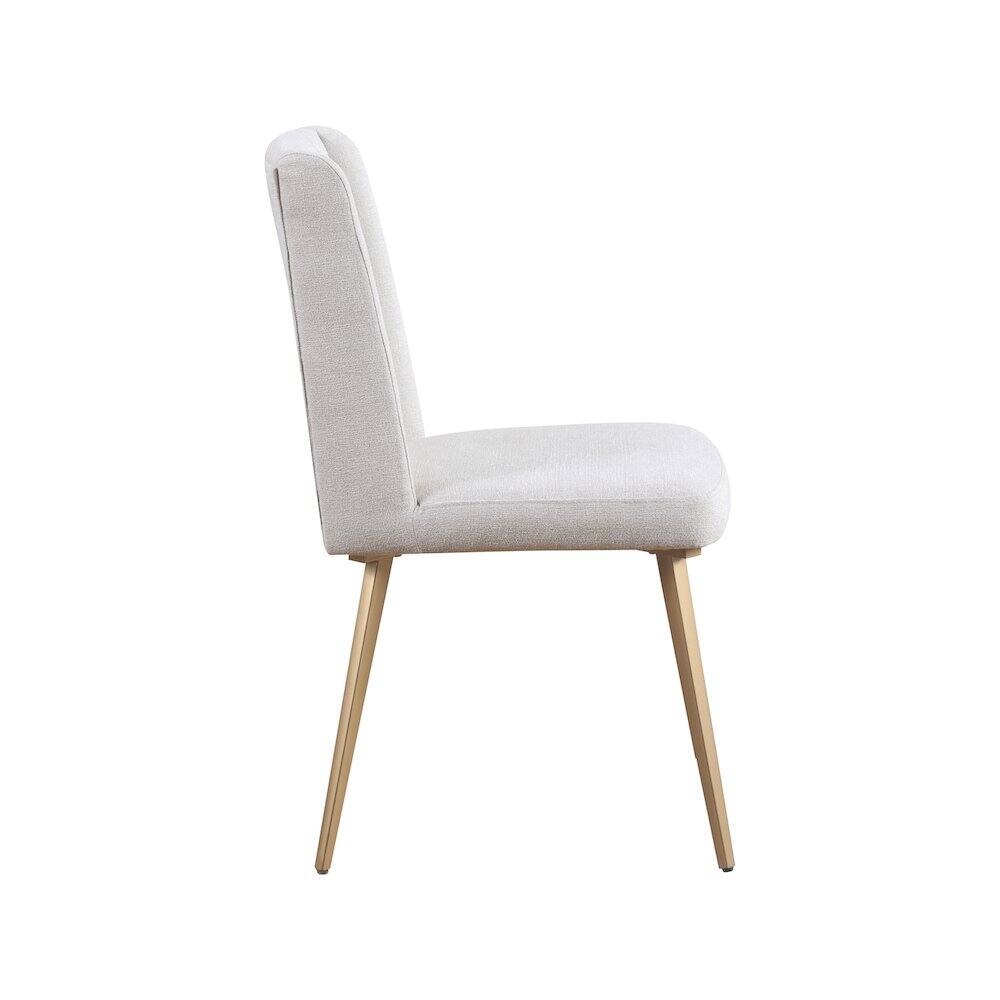 Alt View 2. Meridian Furniture - Eleanor Dining Chair, Set of 2 - Grey.