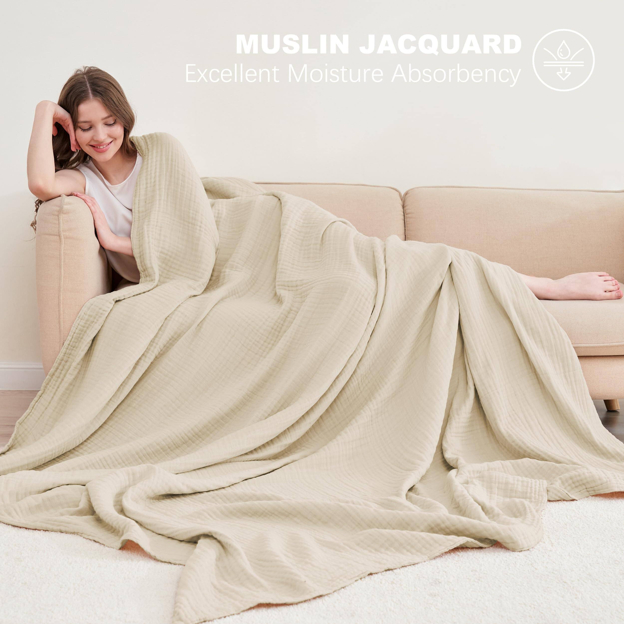 MUSLIN JACQUARD  
Excellent Moisture Absorbency