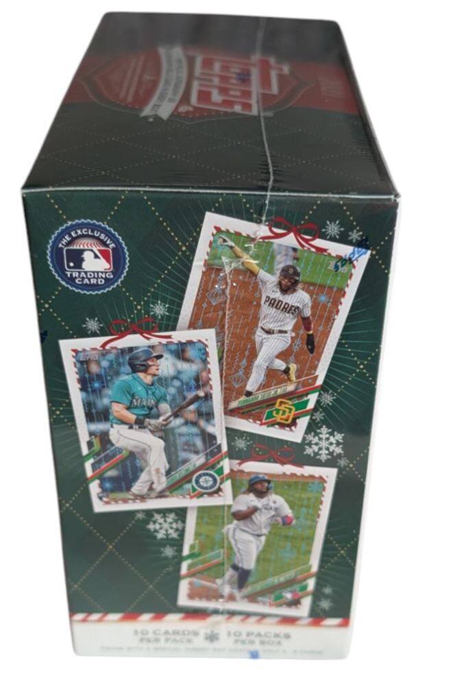 Topps HOLIDAY MEGA BOX　2021 Amazon.com: 2021 Topps MLB Baseball Holiday Mega Box : Everything Else