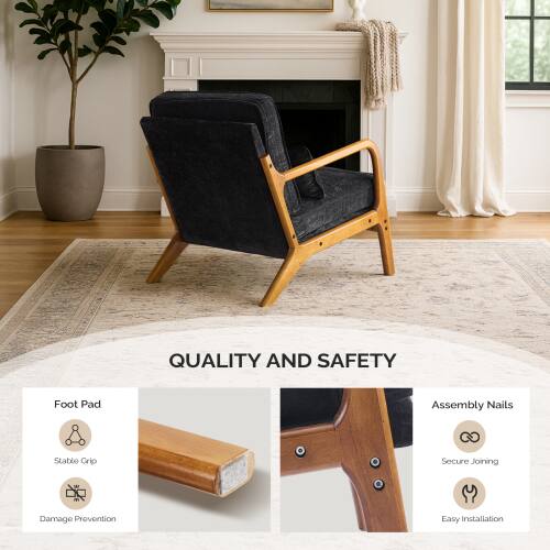 QUALITY AND SAFETY

Foot Pad
- Stable Grip
- Damage Prevention

Assembly Nails
- Secure Joining
- Easy Installation