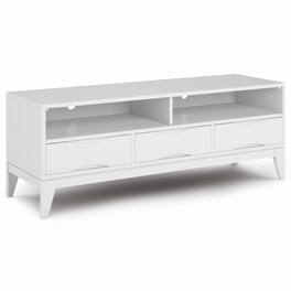 Simpli Home - Harper TV Media Stand - White