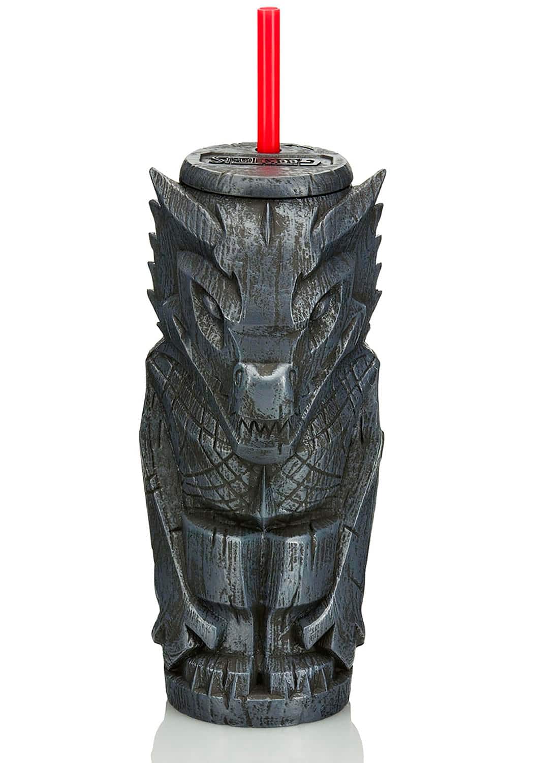 Geeki Tikis Game of Thrones Drogon Plastic Tumbler | Holds 23 Ounces - Black