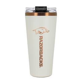 Great American Products - Arkansas Razorbacks 30oz. Big Slim Tumbler - Cream