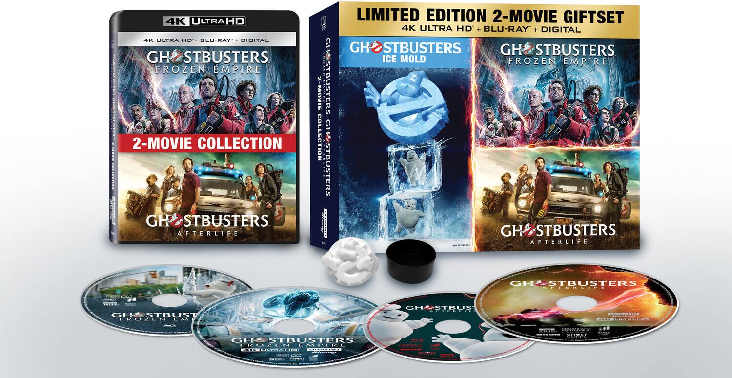 Ghostbusters: Afterlife / Ghostbusters: Frozen Empire   - 4K Blu-Ray [Standard] [4K Ultra HD Blu-ray] price history on PriceWatchPro