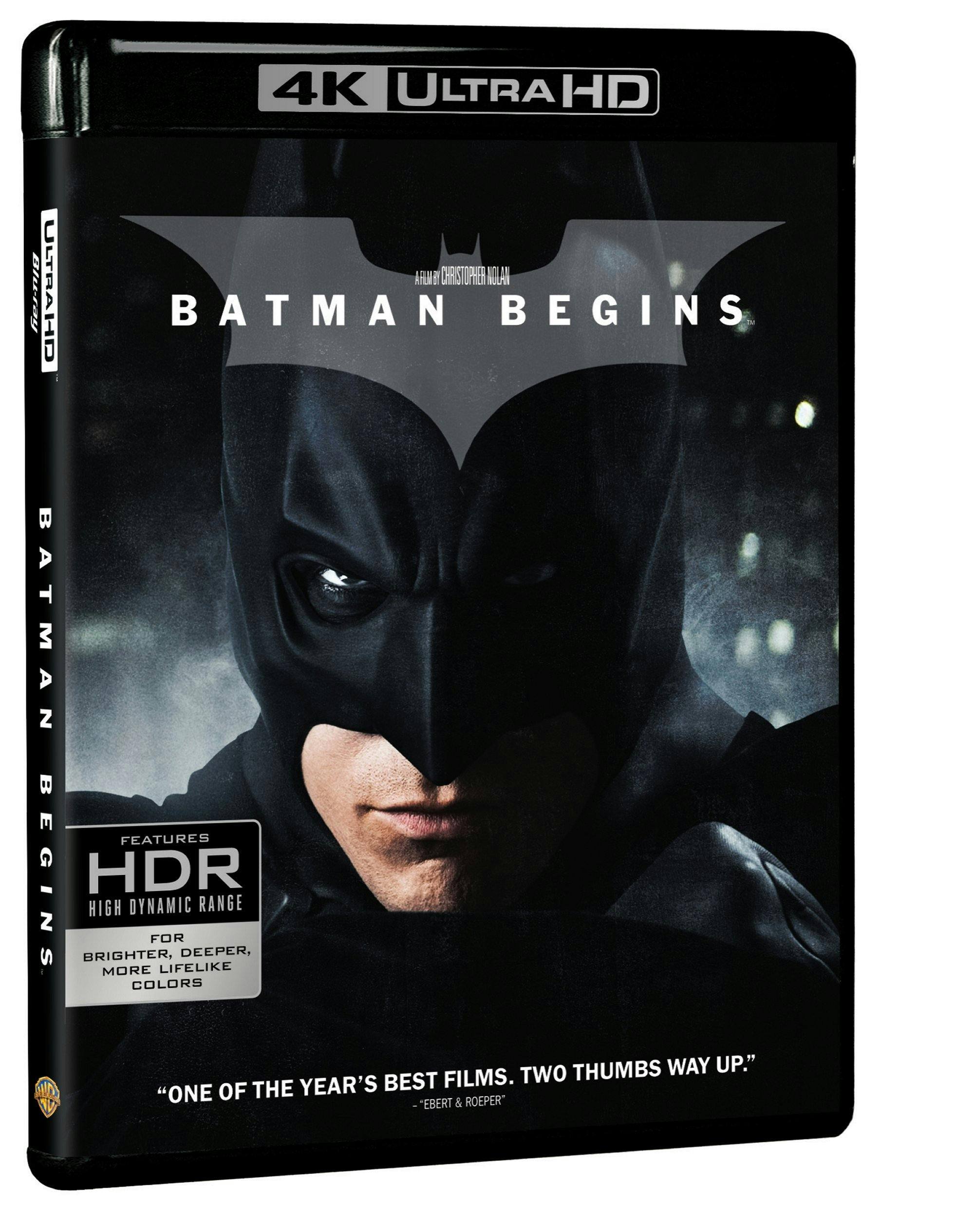 Angle. Batman Begins   - 4K Blu-Ray.