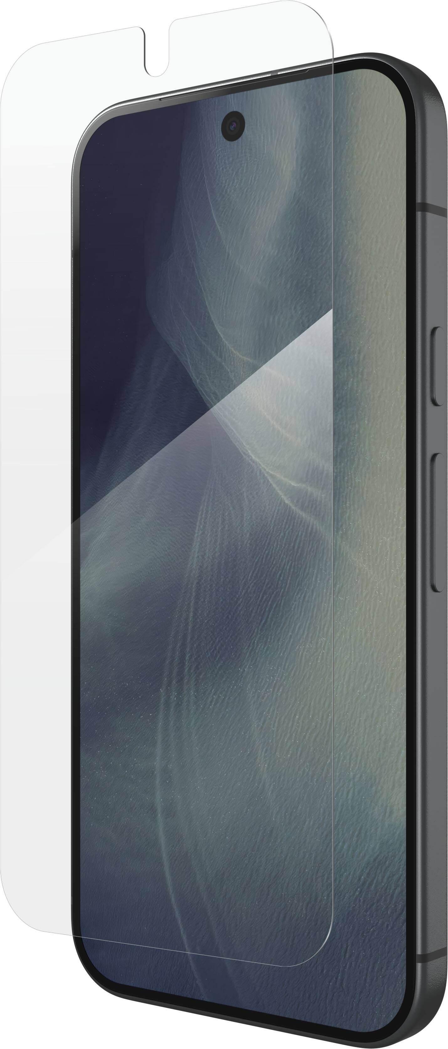 Left. ZAGG - Glass Elite Screen Protector for Google Pixel 11 & Pixel 11 Pro - Clear.