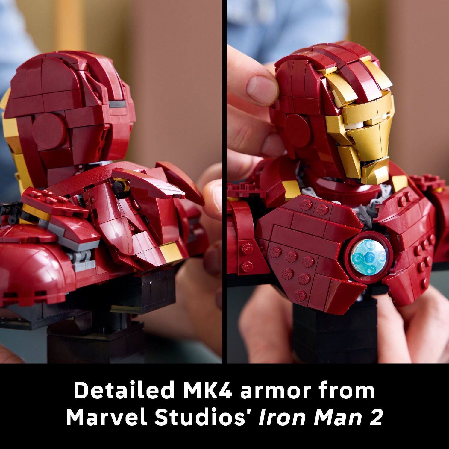 Detailed MK4 armor from Marvel Studios' Iron Man 2