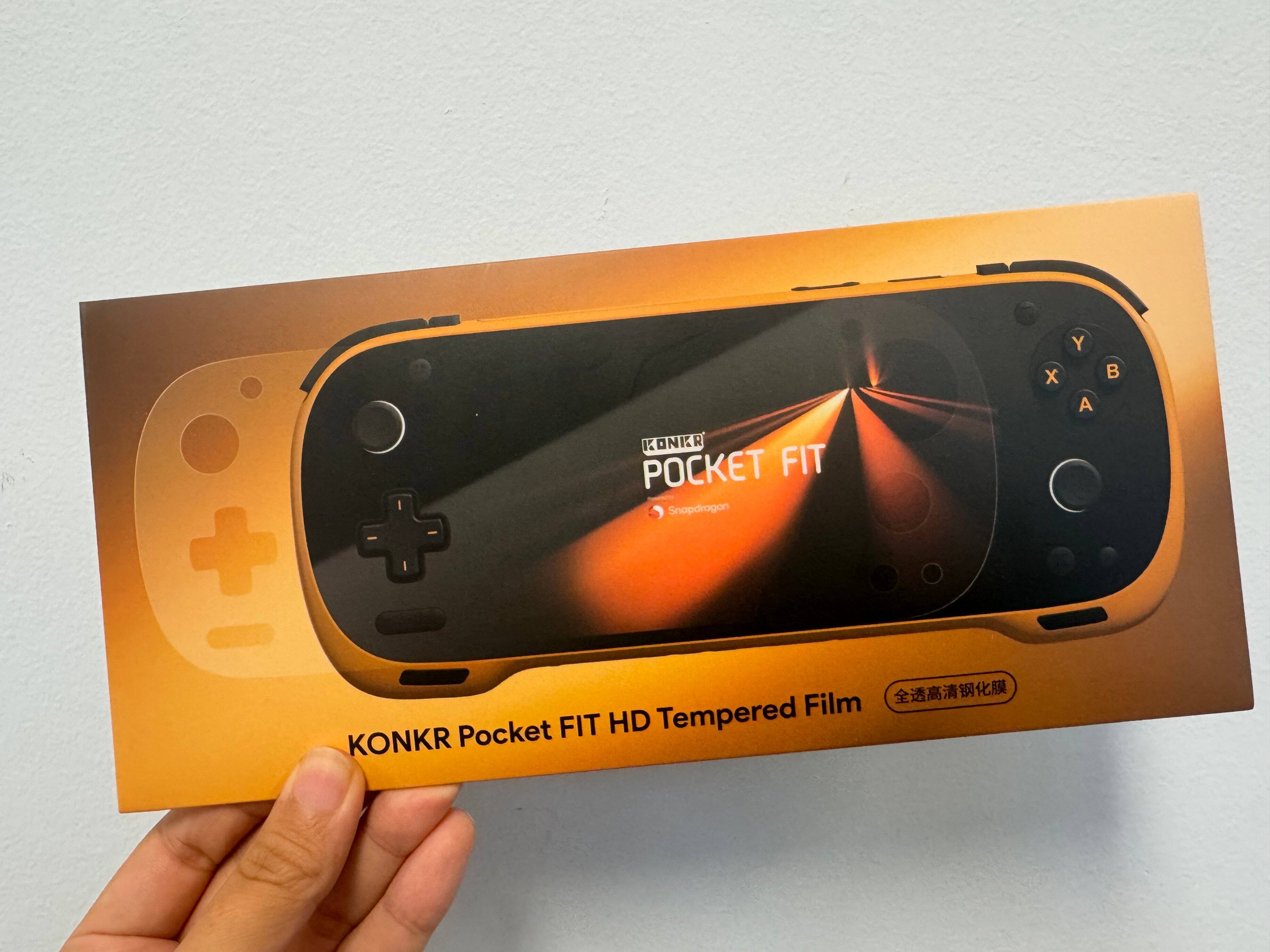 X Y A B + + KONKR POCKET FIT Snapdragon Film  
KONKR Pocket FIT HD Tempered Film