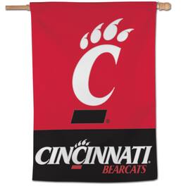 WinCraft - Cincinnati Bearcats 28" x 40" Applique Vertical Banner - Multicolor