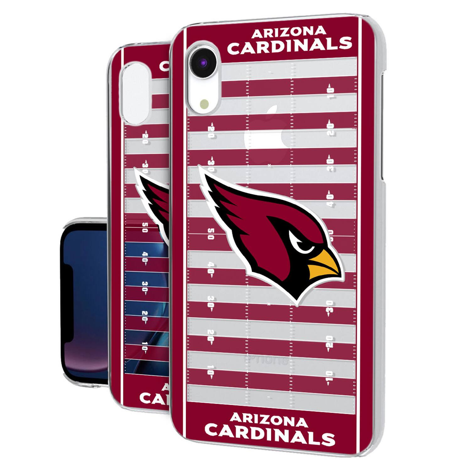 Keyscaper - NFL - Arizona Cardinals iPhone Clear Field Design Case - 16e - Multicolor price history on PriceWatchPro