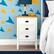 Alt View 12. Click Decor - Martin 3-Drawer Storage Cabinet - White.
