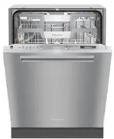 Miele - G7166 SCVi SFP AutoDos Dishwasher - Silver - Front_Zoom