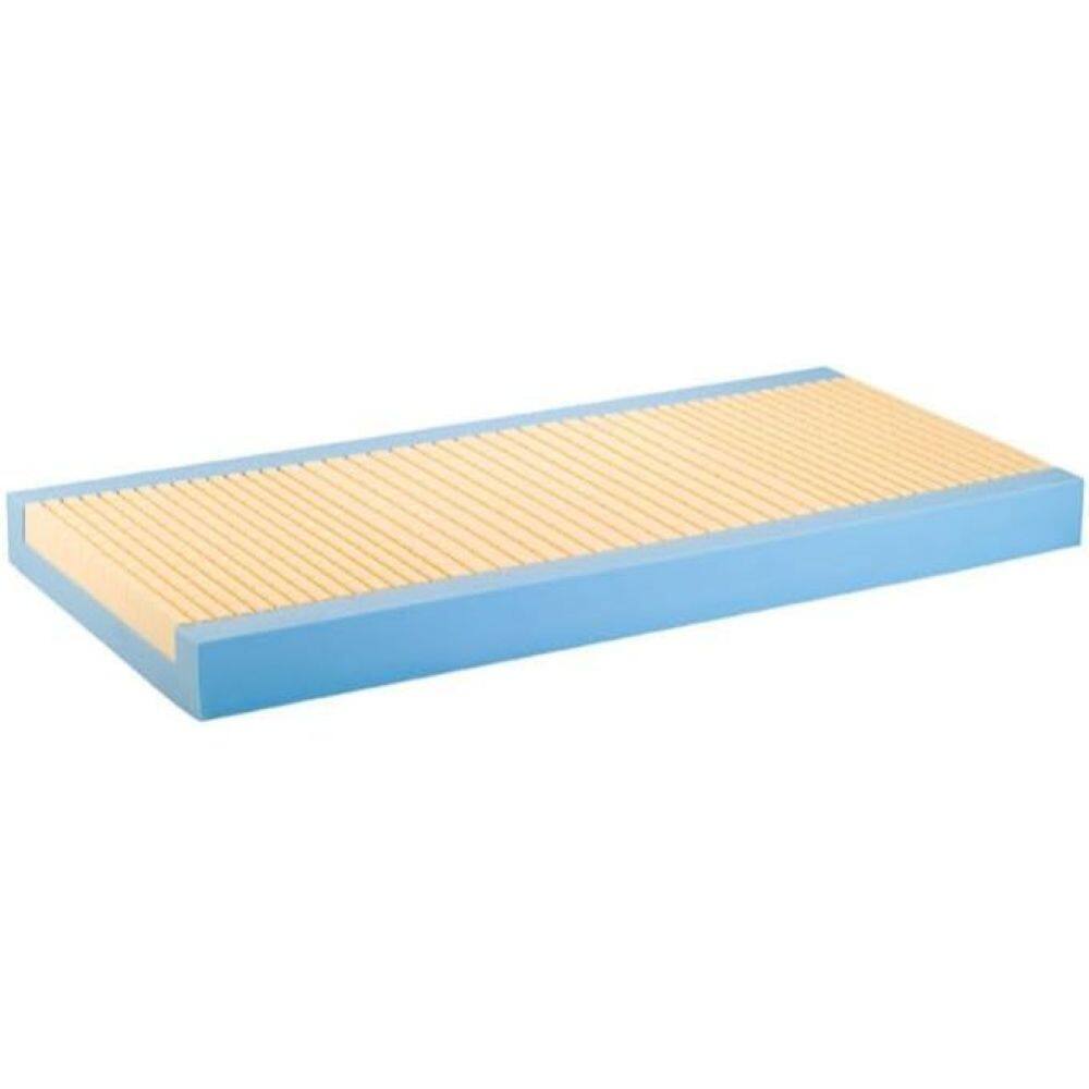 Alt View 1. Invacare - Softform Premier Hospital Bed Mattress – 36"x80"x6", IPM1080, Medical-Grade Support - Blue.