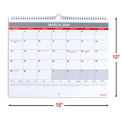 Sure, here is the corrected and grouped text from the image:

---

**MARCH 2026**

1. **Sunday**  
   1  
   8 **St. Patrick's Day**

2. **Monday**  
   2  
   9

3. **Tuesday**  
   3  
   10

4. **Wednesday**  
   4  
   11

5. **Thursday**  
   5  
   12

6. **Friday**  
   6  
   13

7. **Saturday**  
   7  
   14

8. **Sunday**  
   8  
   15

9. **Monday**  
   9  
   16

10. **Tuesday**  
   10  
   17

11. **Wednesday**  
   11  
   18

12. **Thursday**  
   12  
   19 **St. Patrick's Day**

13. **Friday**  
   13  
   20

14. **Saturday**  
   14  
   21

15.