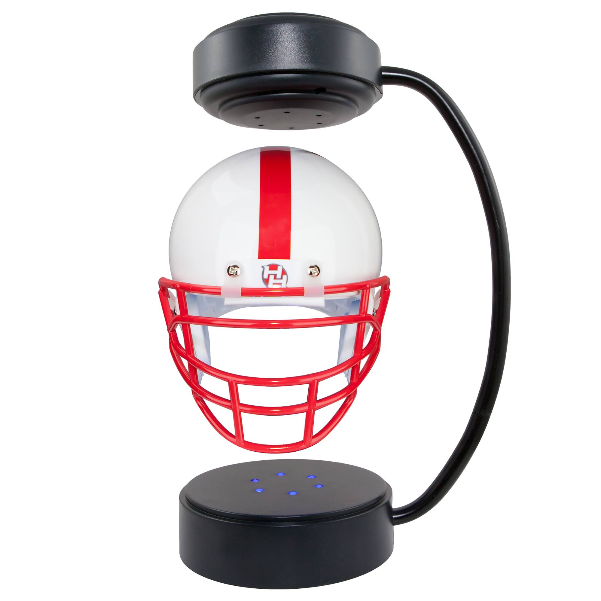 Alt View 1. Pegasus - Nebraska Huskers Hover Team Helmet - White.