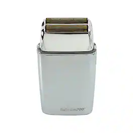 Babyliss - PRO FOILFX02 Cordless Metal Double Foil Shaver FXFS2S - Silver