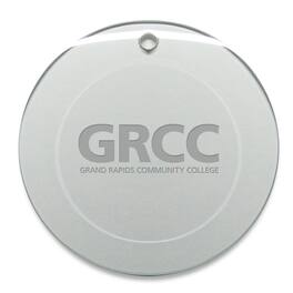 Jardine - Grand Rapids Raiders 3'' Round Glass Ornament - Multicolor