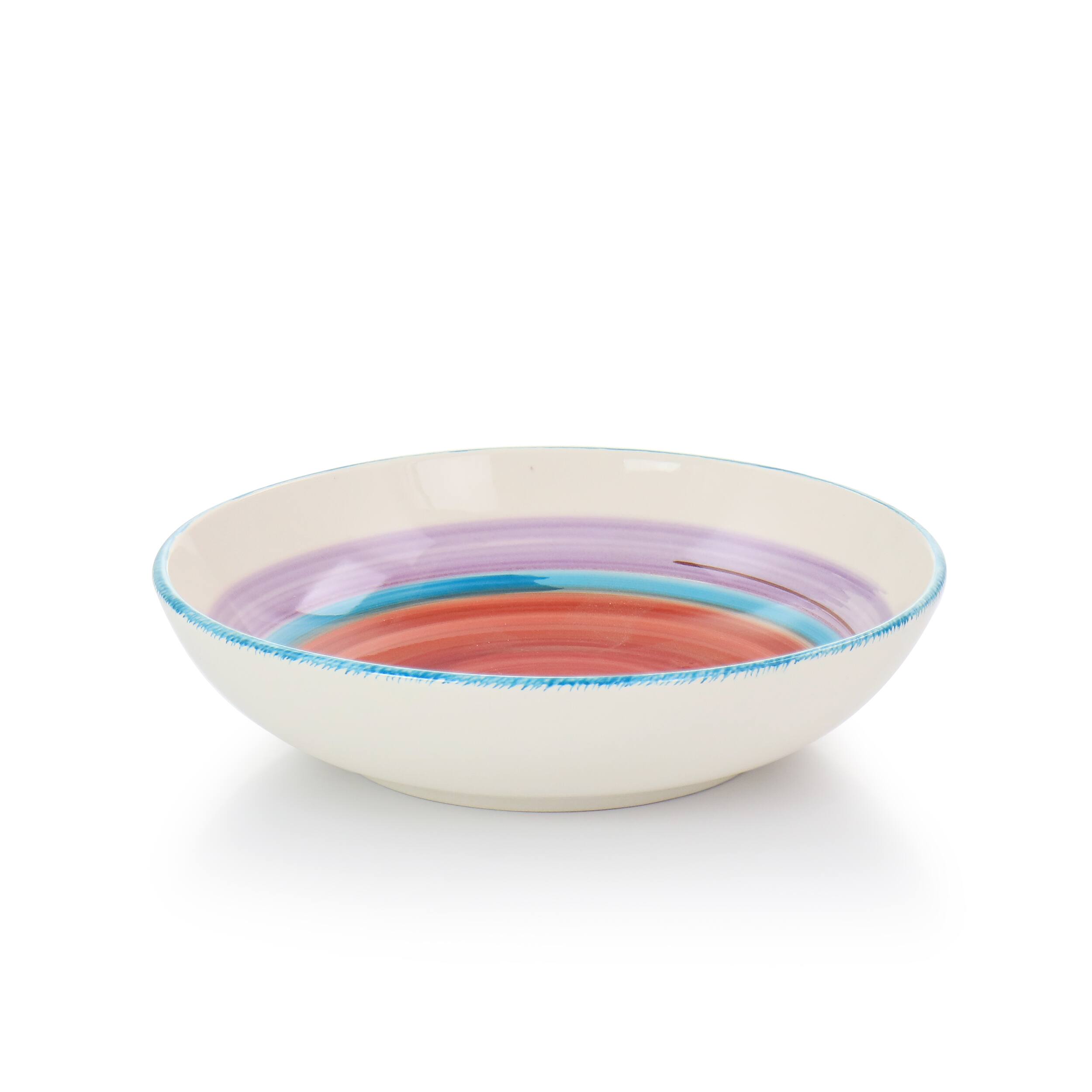 Alt View 3. Gibson - Gibson Home Richvale 12 Piece Round Durastone Dinnerware Set in Red - Red.