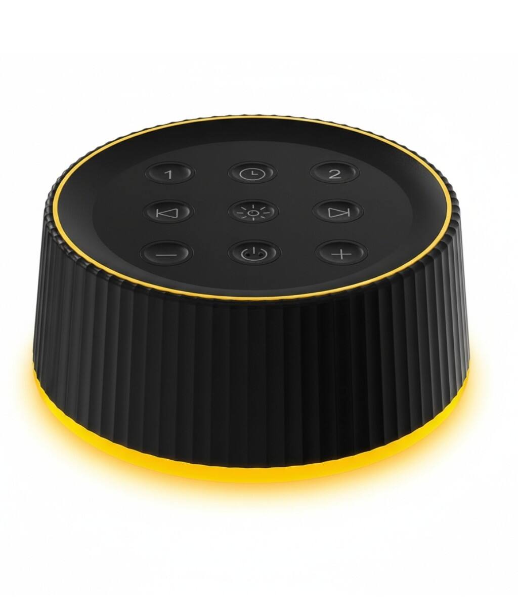 FINEAK - Portable Sound Machine & Night Light for Baby, Adults, and Travel - Black price history on PriceWatchPro