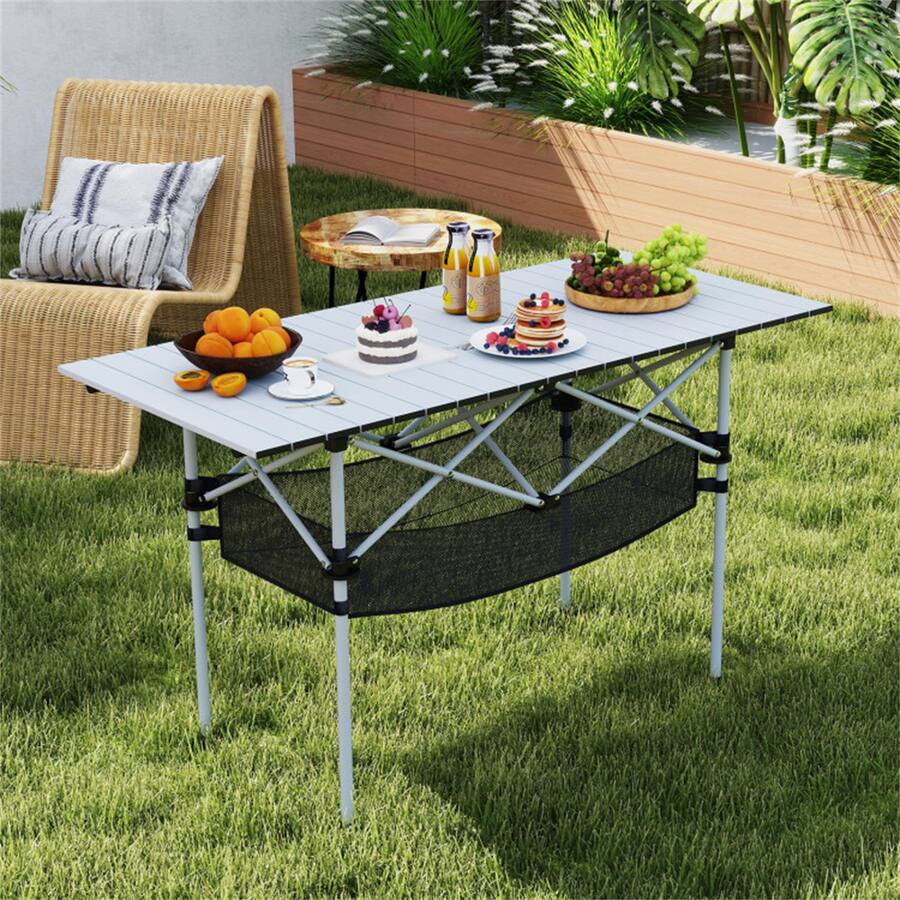 270in Table Boyel Living Folding Camping Patio Table 470in L x 270in W x 220in H ...