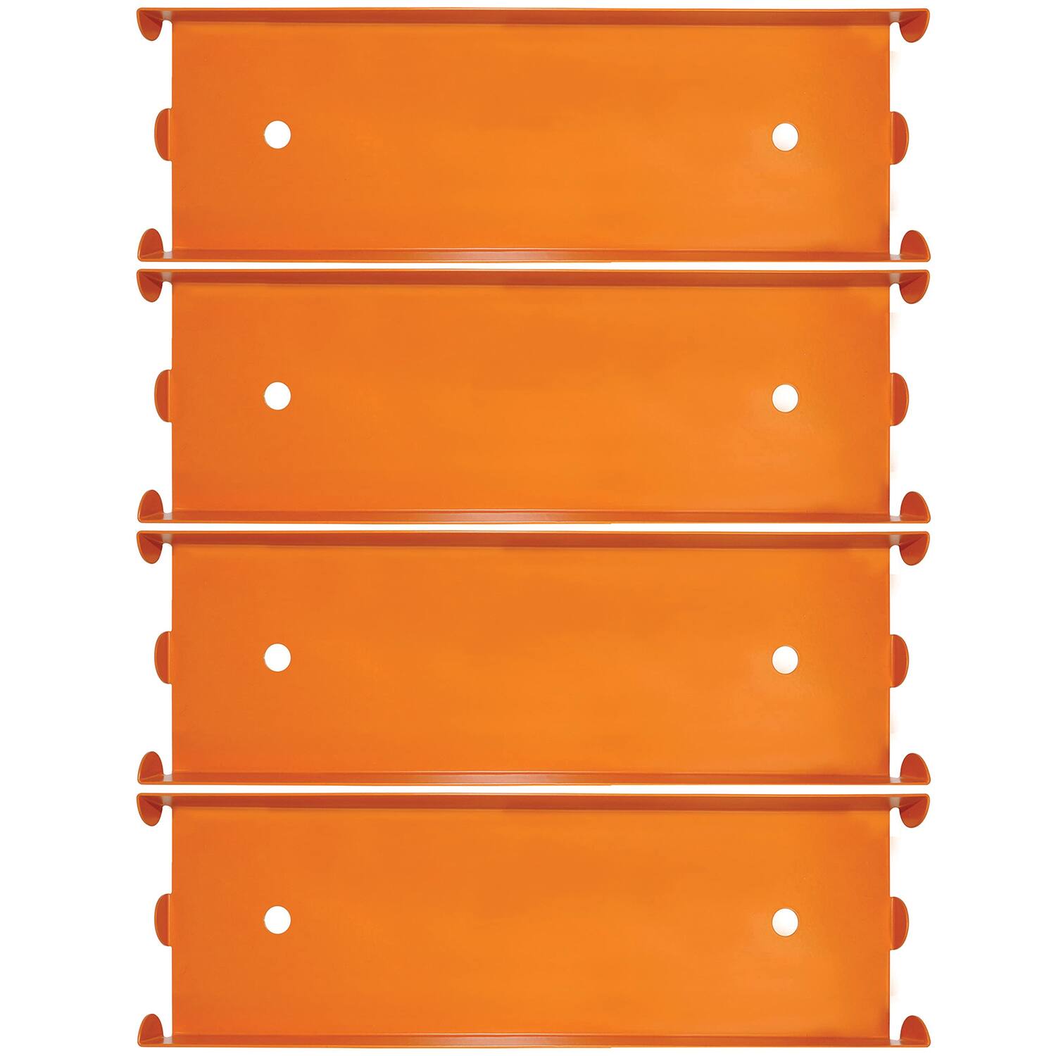 Alt View 3. Nadex Coins - Stackable Aluminum Quarter Coin Trays, 4 Pack.