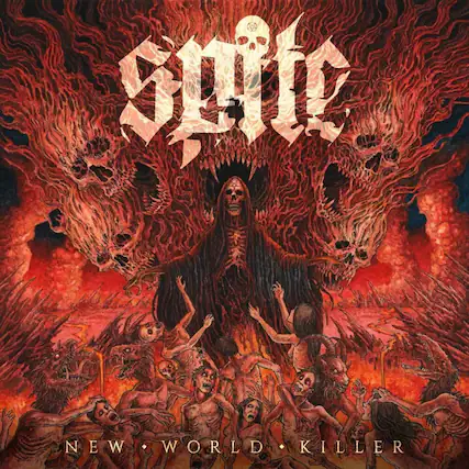 Sure, here is the corrected and grouped text from the image:
**Spite**
**NEW WORLD KILLER**