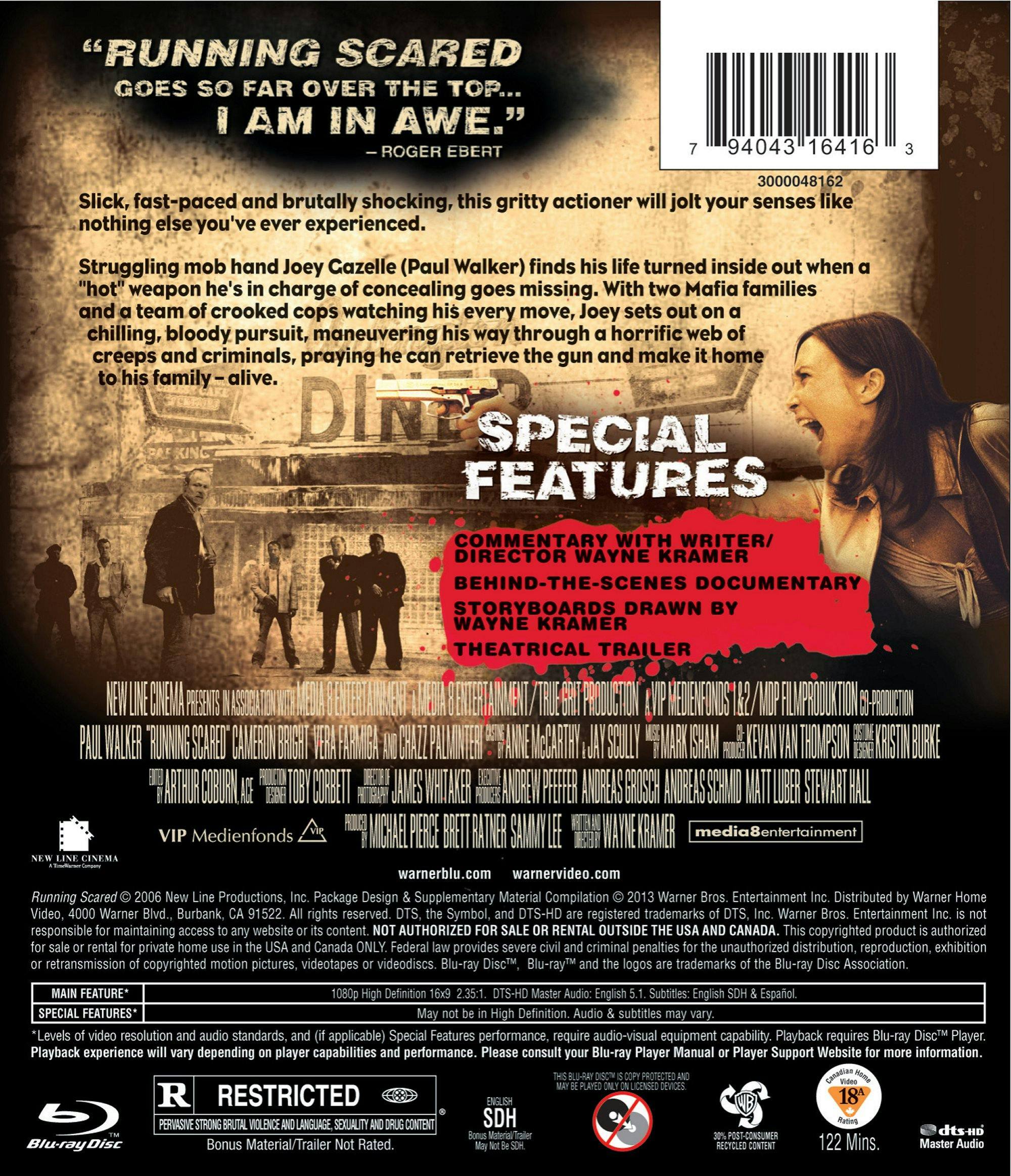 Angle. Running Scared [Blu-ray].
