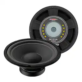 5 CORE - 10" Subwoofer 600W PA DJ Sub Woofer Audio Speaker 8 Ohm Bass Replacement Subwoofers Driver - Black