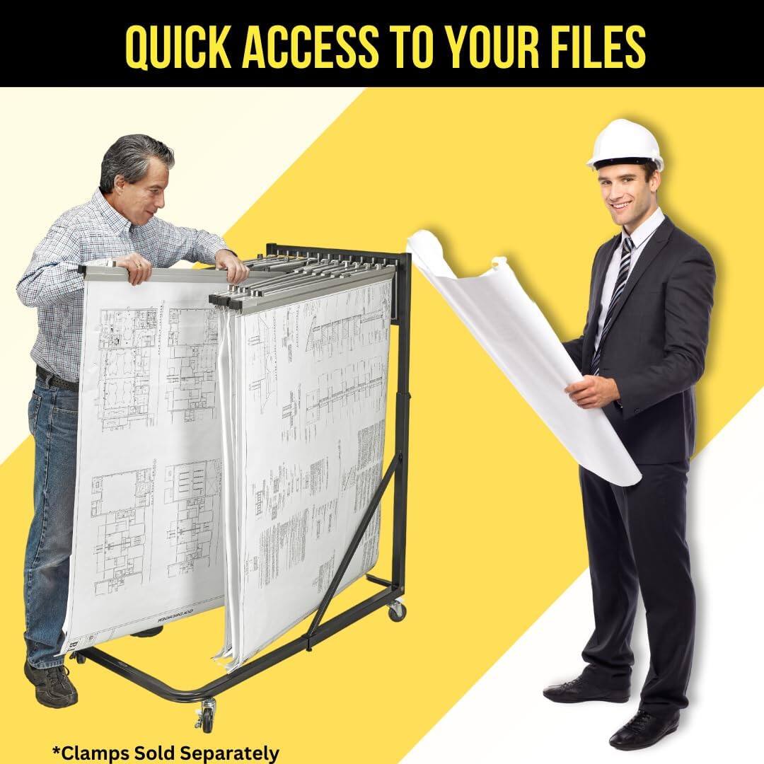 QUICK ACCESS TO YOUR FILES

*Clamps Sold Separately