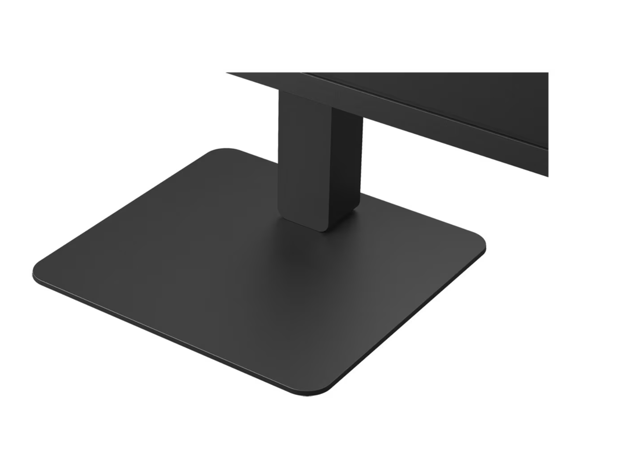 Alt View 9. LG - LG 24'' IPS FHD 100Hz Monitor with Webcam/Mic, & UBC Type-C, 24BA850-B - Black.